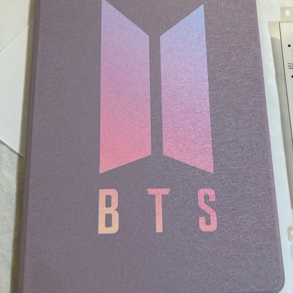 BTS Purple and Pink Samsung Galaxy S24 Tablet Cover